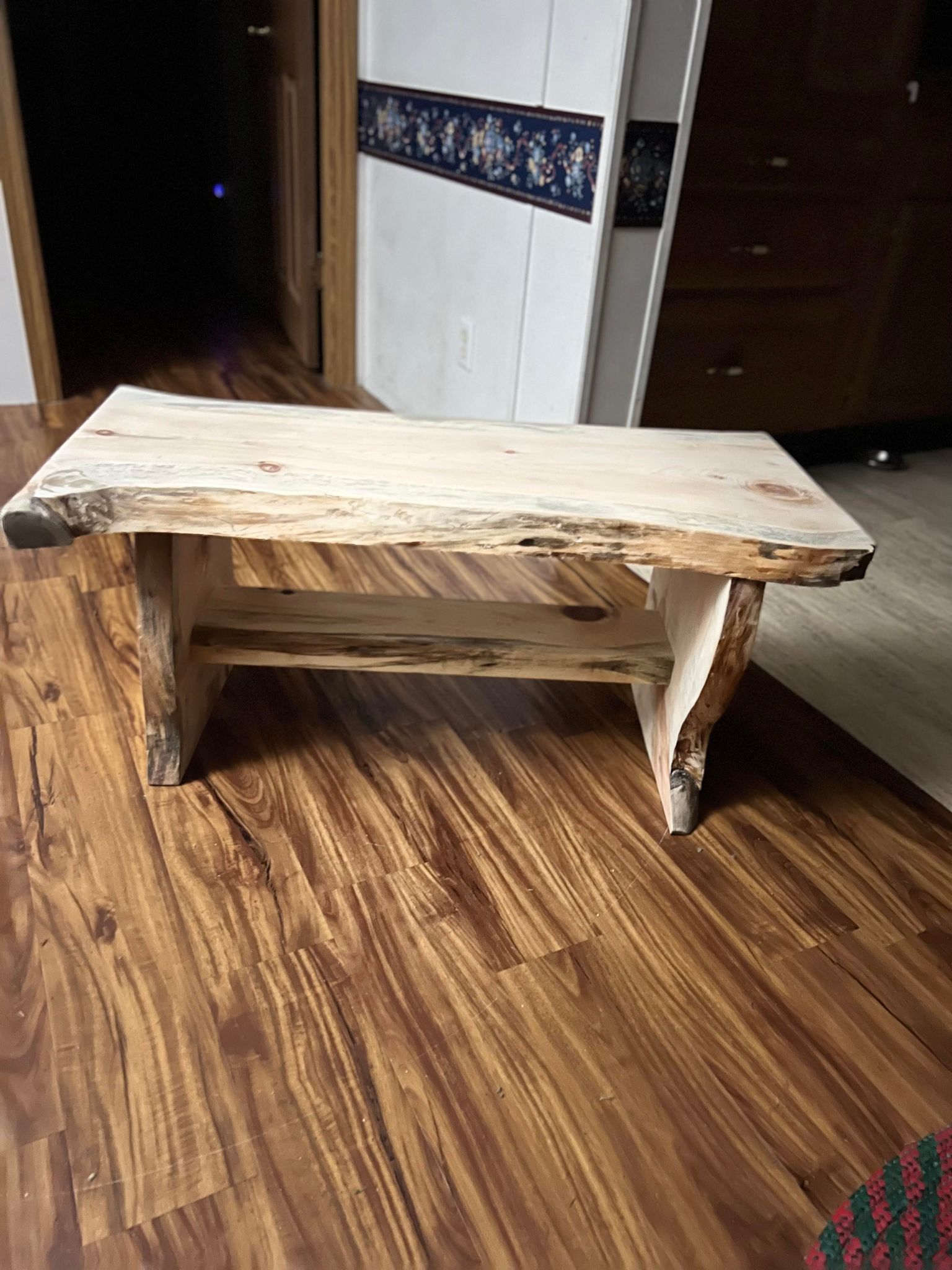 Live Edge Bench